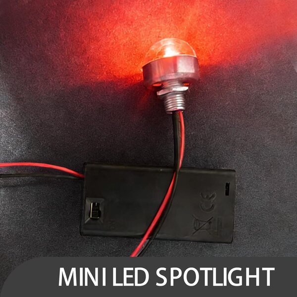 Batteriebetriebene Mini-LED für Puppen und Puppenhäuser – warmes und realistisches Licht