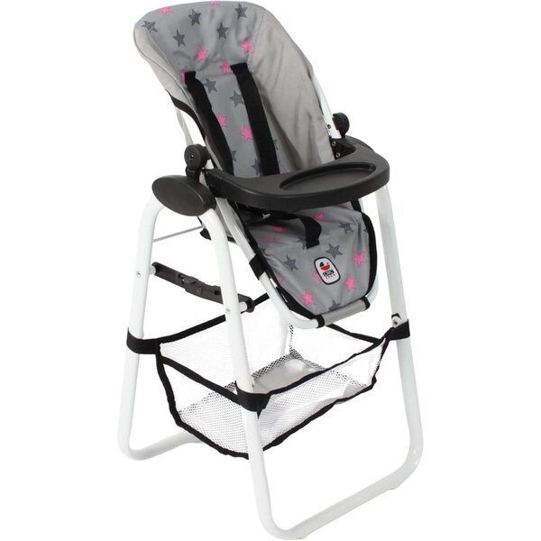 Bayer Chic 2000 Seggiolone Pieghevole per Bambole Fino a 50 cm - Regolabile e Multifunzione