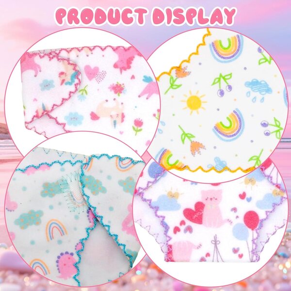 Couches Baby Doll per Bambole - Set Pannolini Morbidi e Realistici Xerteam