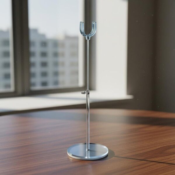 Supporto universale per bambola regolabile BJD 1/6, 1/8, 1/12 - Base stabile trasparente