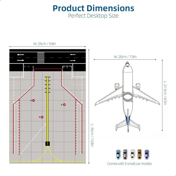 1/300 A330 Beluga XL1 Kit de modélisation d'avion en métal moulé sous Pression avec Support (7,7") pour A330-744L Super Transport Beluga, modèles d'avions à Collectionner pour Les