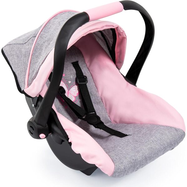 Autositz mit Sonnenblende und Gurt, für Puppen bis 46 cm, ab 3 Jahren