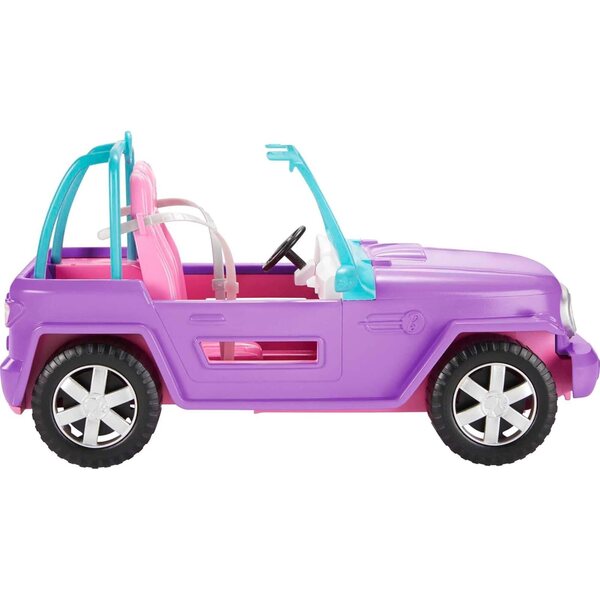Barbie Buggy Decapotable Geländewagen Lila, Blau und Rosa Kinderspielzeug