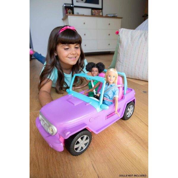 Barbie Buggy Decapotable Geländewagen Lila, Blau und Rosa Kinderspielzeug