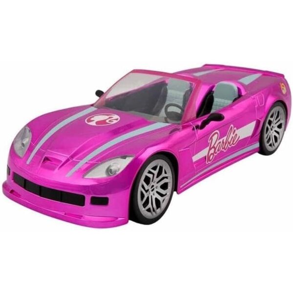 Barbie Dream Car, ferngesteuert, 43 cm, mit Lichtern und intuitiver Fernbedienung für Kinder