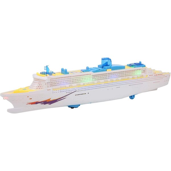 Bnineteenteam Bateau Jouet con Luci e Suoni Effetti per Bambini da 3+ Anni