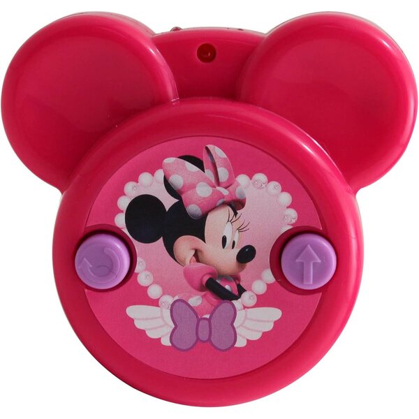 Minnie Disney Funkgesteuerter Motorradroller mit Beiwagen und integrierten Figuren