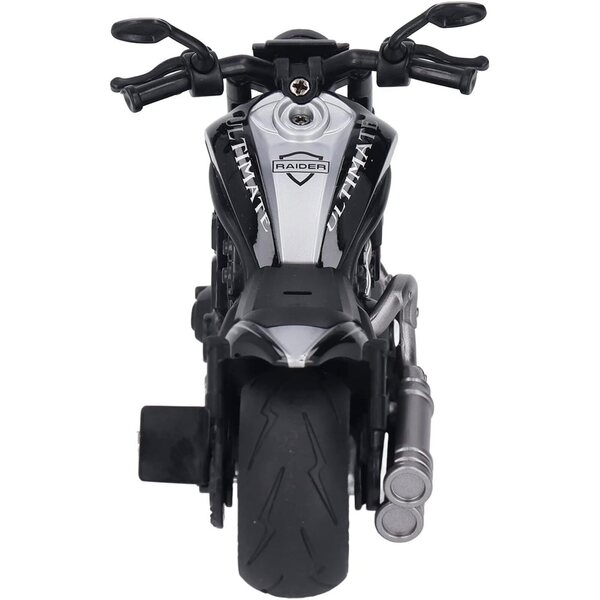 Keenso Motorrad Retro-Kunststoffspielzeug mit Frontlicht, Vintage-Design für Kinder