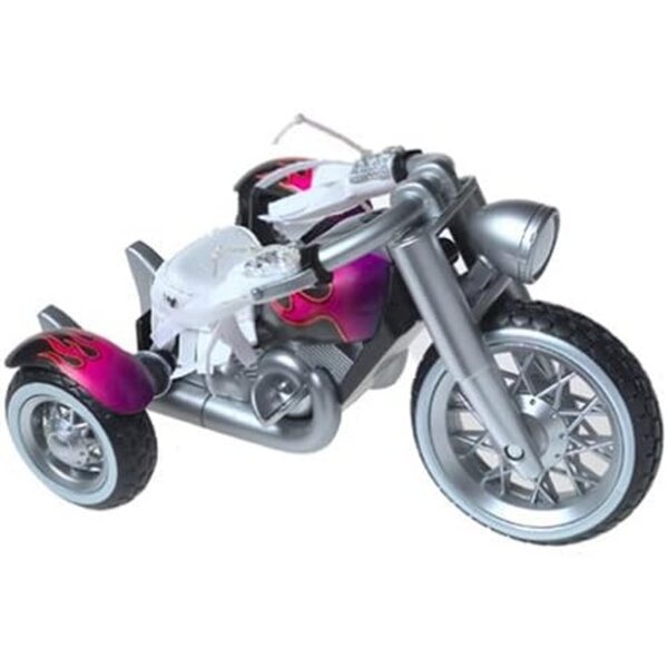 Bratz Baby-Motorrad mit funktionierenden Rädern und einzigartigen Stildetails für Babyz-Puppen