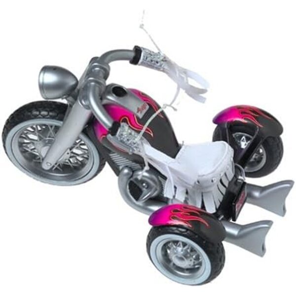 Bratz Baby-Motorrad mit funktionierenden Rädern und einzigartigen Stildetails für Babyz-Puppen
