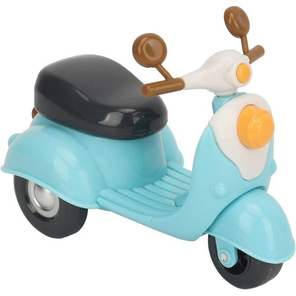 Chrees Spielzeugmotorrad aus umweltfreundlichem Kunststoff mit drehbaren Rädern und realistischem Design