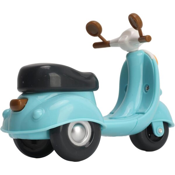 Chrees Spielzeugmotorrad aus umweltfreundlichem Kunststoff mit drehbaren Rädern und realistischem Design
