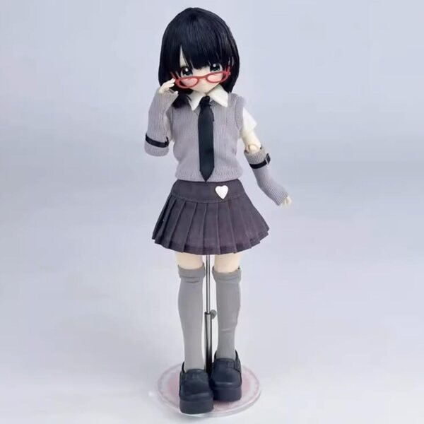 Lot de 6 figurines articulées niannyyhouse BJD Denpa Girl - Collection Blind Box