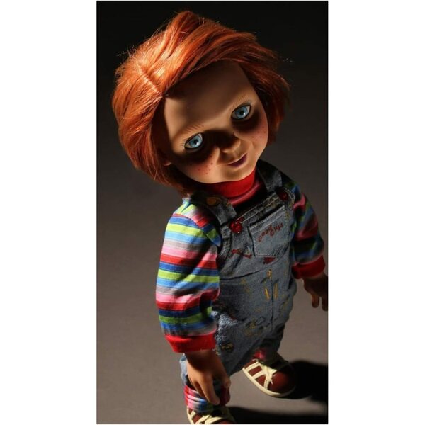 Chucky Mezco Toys Talking Good Guy Souriant Puppen 38 cm mit Sound