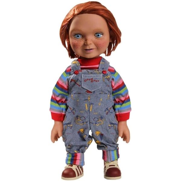 Chucky Mezco Toys Talking Good Guy Souriant Puppen 38 cm mit Sound
