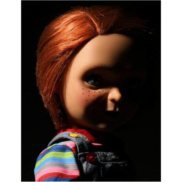 Chucky Mezco Toys Talking Good Guy Souriant Puppen 38 cm mit Sound