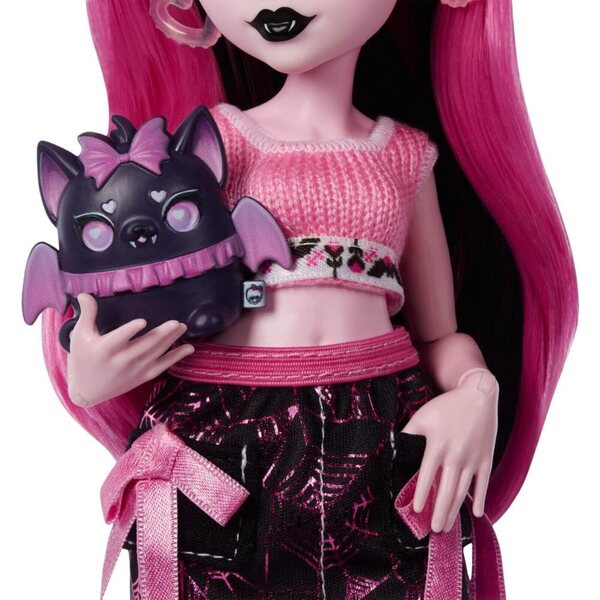 Monster High Draculaura Cofanetto Secrets De Beauté con 13 Accessori Interattivi