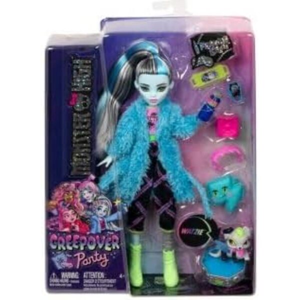 Cofanetto Party Soirée Pyjama Monster High con Frankie Stein e Accessori per Bambine