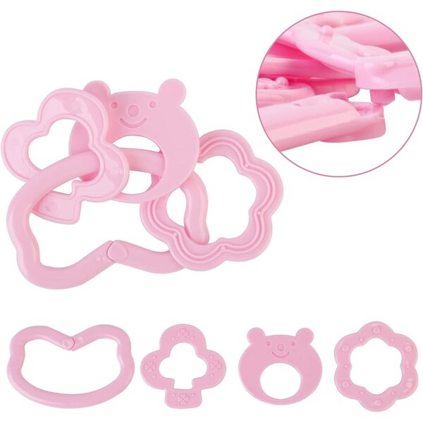 Set 40 Accessori per Bambole deAO con Vestiti, Cibo, Peluche e Giochi da Bagno
