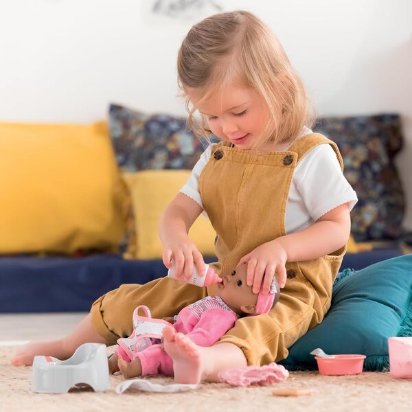 Corolle Grand Cofanetto d'Accessoires per Bambolotto 30cm - Gioco Educativo 18+ Mesi