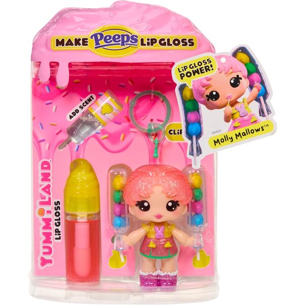 Δημιουργική κούκλα Yummiland x Peeps Molly Mallows με DIY αρωματικό lip Gloss