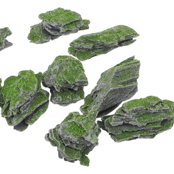 TOYANDONA Set 10 Rocce Artificiali Miniature per Diorama e Decorazioni Miniature