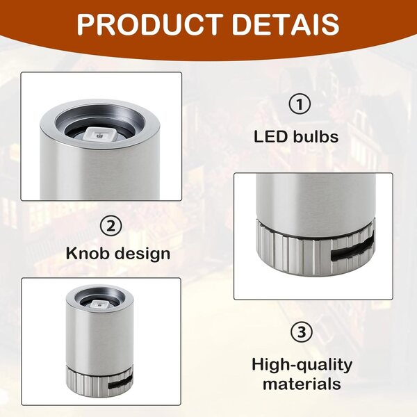 20 Mini LED a Batteria per Decorazioni Colorate - Luci Miniature 1,5 cm BOULESENM