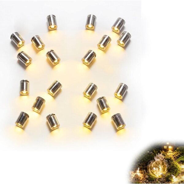 Jetstream 20 Mini Luci LED Calde per Modellismo e Decorazioni Festive