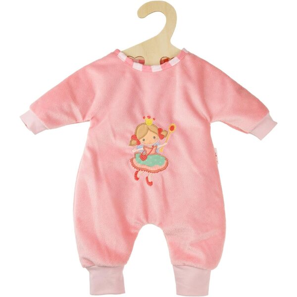 Heless Barboteuse Principessa Emily Rosa per bambole 35-45 cm con Ricamo e Velcro