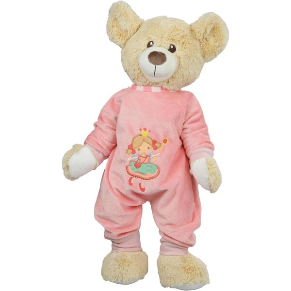 Heless Barboteuse Principessa Emily Rosa per bambole 35-45 cm con Ricamo e Velcro