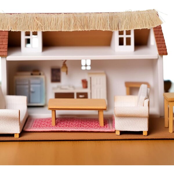 ibasenice 6 Toiture Miniature Strohdach 30cm per Modellbau & Deko Rustikal