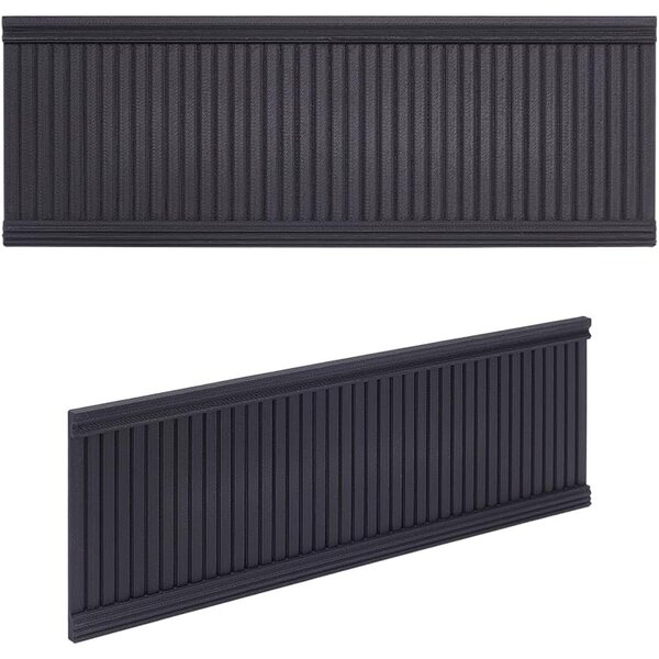 OLYCRAFT 2 Panels Mini Wainscoting 200x70x4mm Innendekoration Miniaturen