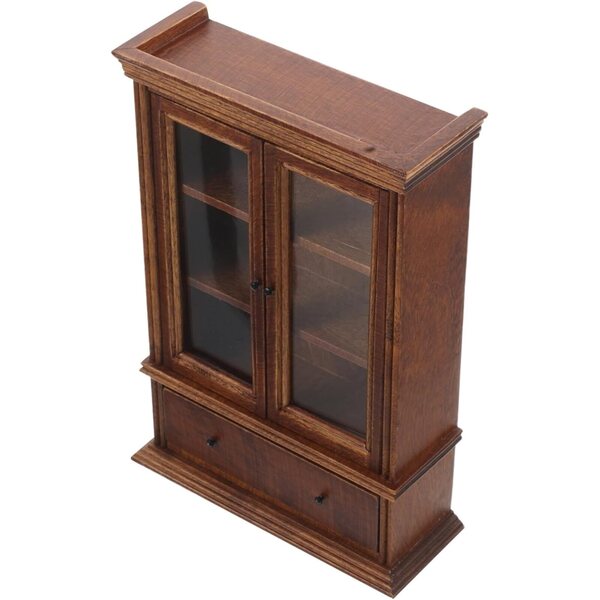 Gatuida Étagère Miniature in Legno per Casa delle Bambole - Mobiletto Decorativo e Funzionale