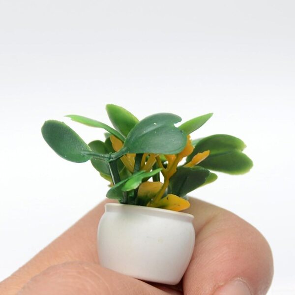 Set 20 Piantine Miniature di Bonsaï in Plastica per Casa delle Bambole e Decorazioni