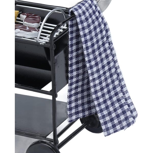 Mini Barbecue 1:12 in Metallo per Case di Bambole, Accessori per Bambini