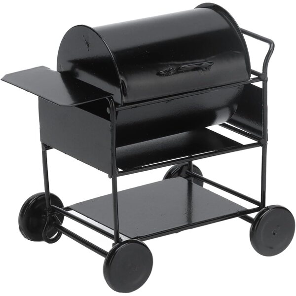 Mini Barbecue 1:12 in Metallo per Case di Bambole, Accessori per Bambini