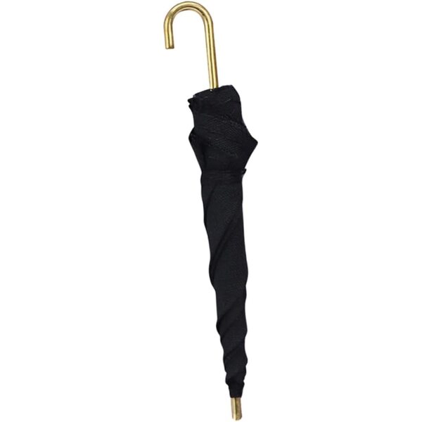 Parapluie Miniature Elegante 1/12 Nero per Casa di Bambole Decorazioni Miniature