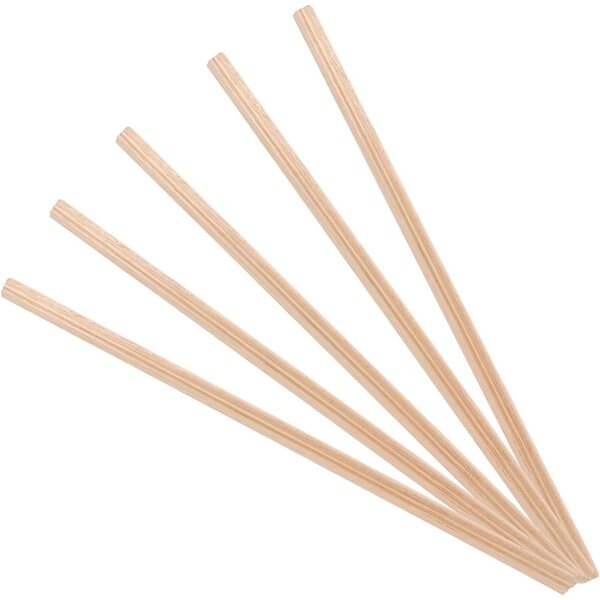Plinthe Casa delle Bambole 30 cm in Legno di Pino Naturale - Set 5 Moulures Miniature