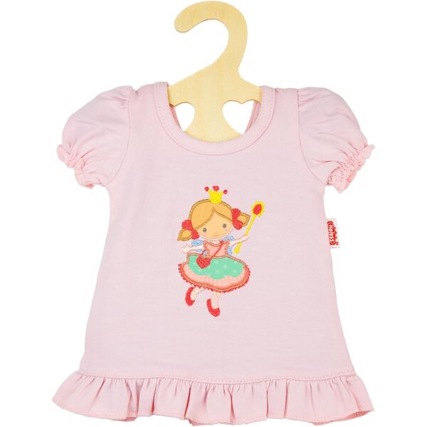 Chemise da notte rosa per bambola 35-45 cm con motivo principessa Emily Heless