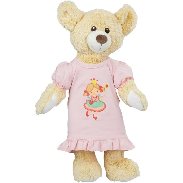 Chemise da notte rosa per bambola 35-45 cm con motivo principessa Emily Heless
