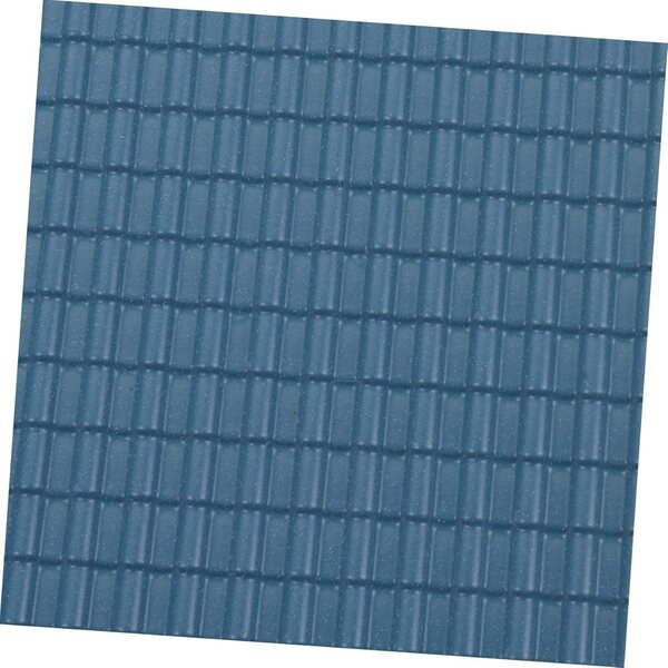 Tuiles Miniature PVC 1/25 Grigie Realistiche per Diorama e Case delle Bambole - 6 Pezzi