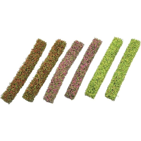 Set 9 siepi e 6 alberi miniatura per diorami e modellismo NEIQIUWING