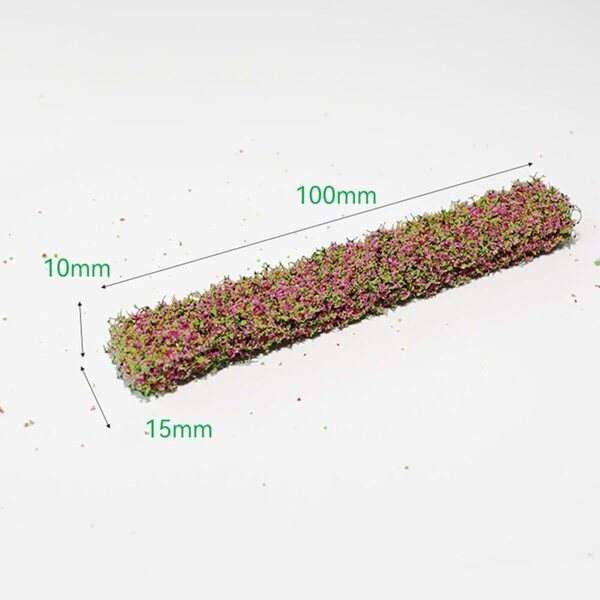 Set 9 siepi e 6 alberi miniatura per diorami e modellismo NEIQIUWING