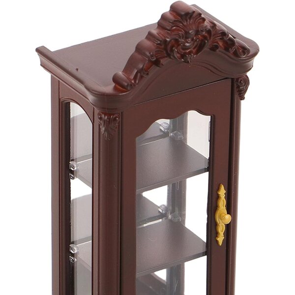 Mini scaffale in legno a 3 livelli Gatuida per casa delle bambole - Eleganza europea compatta