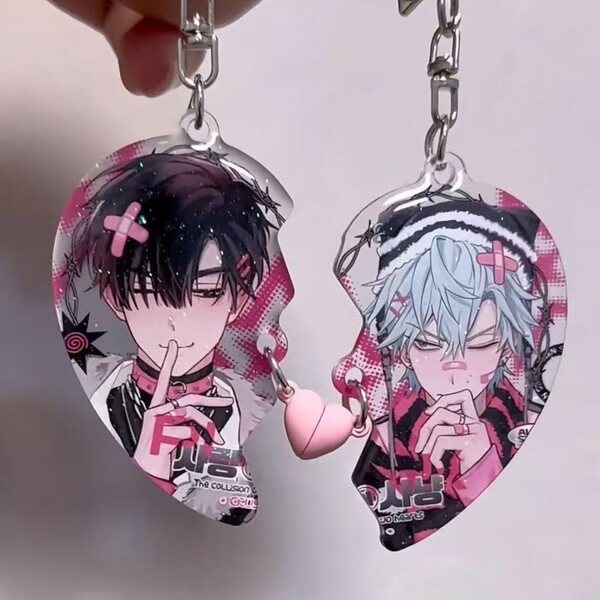 Set 2 Portachiavi Alien Stages e Ivan in Acrilico - Accessori Anime Mignon