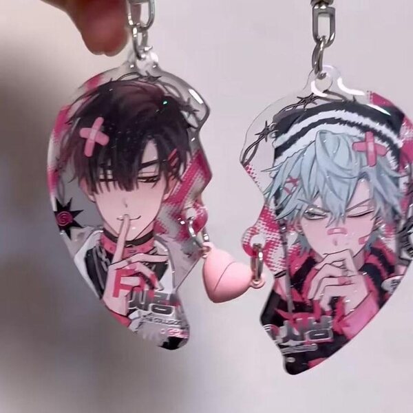 Set 2 Portachiavi Alien Stages e Ivan in Acrilico - Accessori Anime Mignon