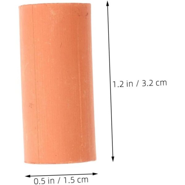 Toyvian 60 Miniature Tuiles in Argilla Realistiche per Case di Bambole e Progetti DIY