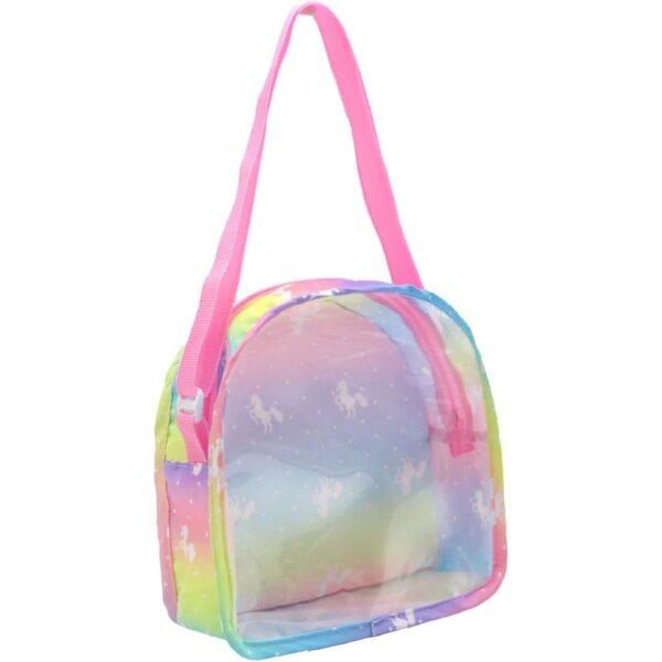 Hemobllo Sac de Rangement Transparent per Accessori bambole Compatto e Portatile