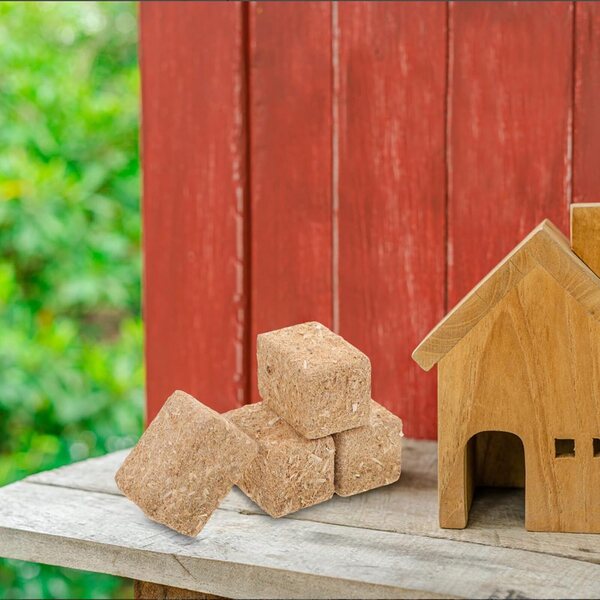 VICASKY Mini Stivali di Fieno Decorative per Casa delle Bambole, 16 Pezzi Realistici