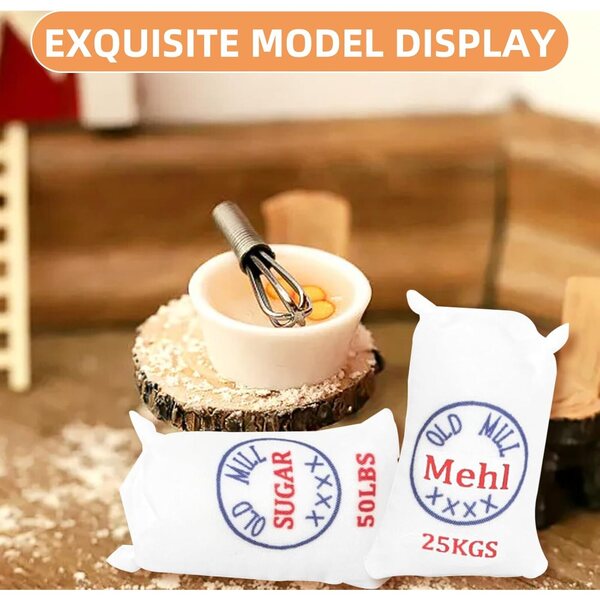 Accessori miniatura cucina per casa delle bambole 1:12 Kit dolci natalizi lutin YSYZM